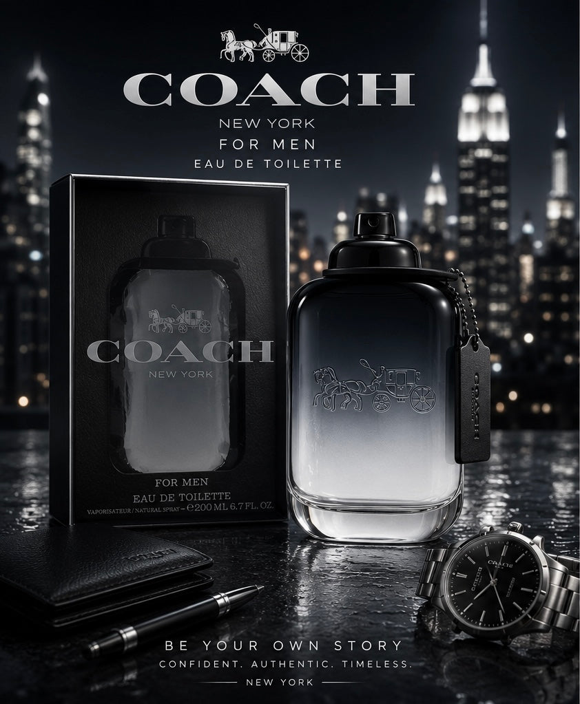 Coach for Men Eau de Toilette 6.7 oz
