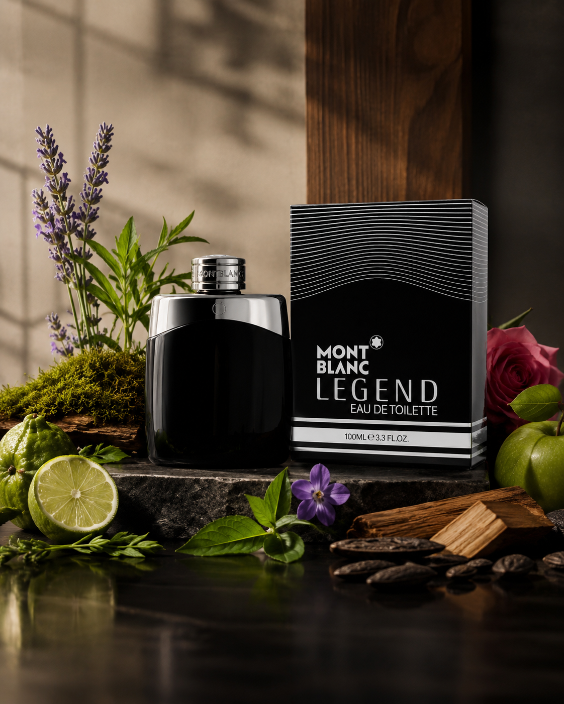 Montblanc Legend Eau de Toilette for Men (3.4 oz)