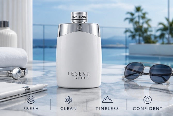 Montblanc Legend Spirit by Mont Blanc Eau De Toilette Spray 6.7 oz (Men)