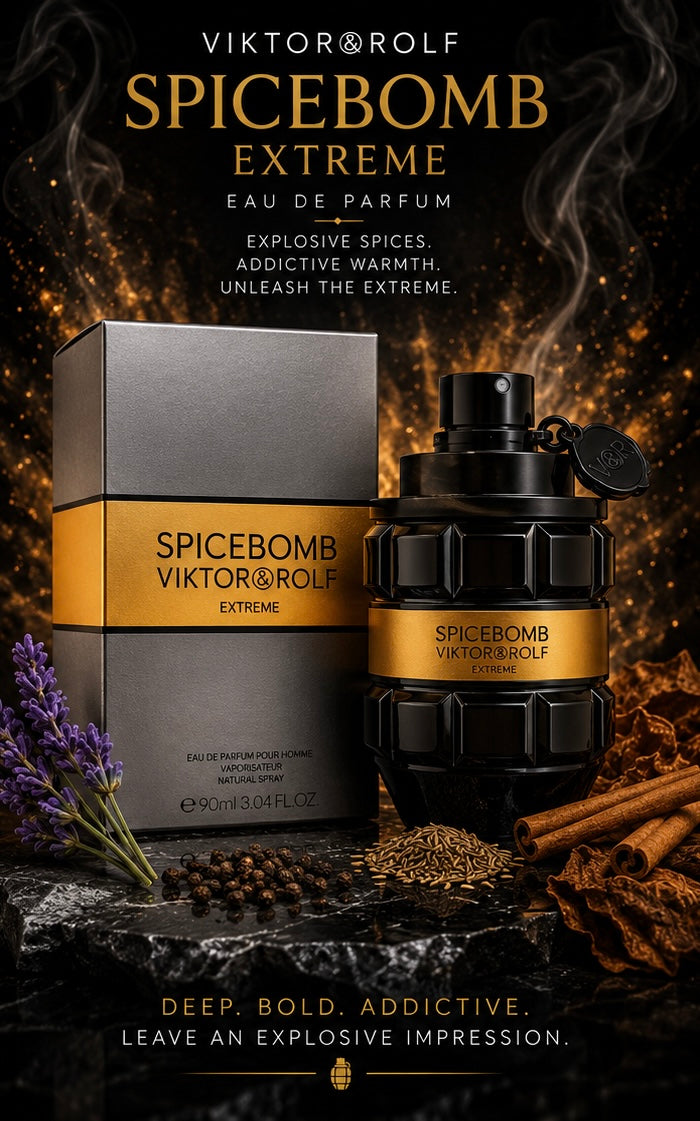 Viktor & Rolf Spicebomb Extreme Eau de Parfum 3 oz for Men