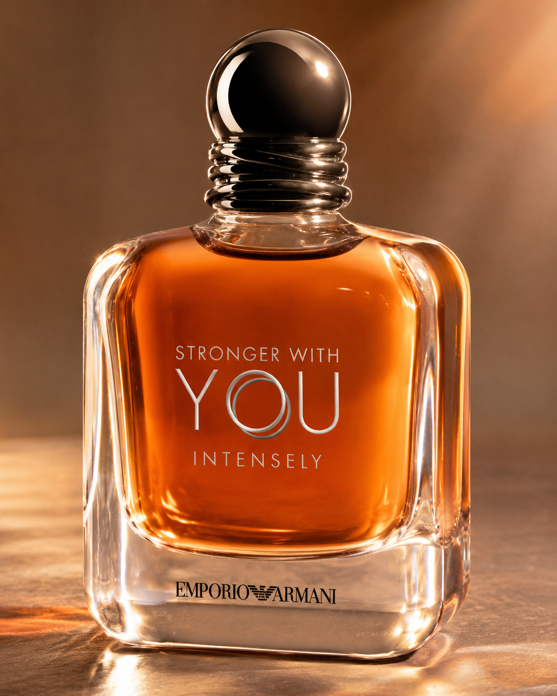 Armani Stronger With You Intensely Gift Set for Men (3.4 oz + 0.5 oz EDP)