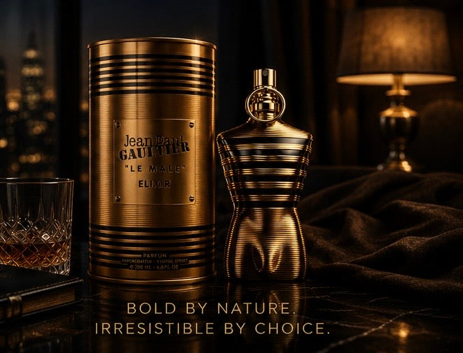 Jean Paul Gaultier Le Male Elixir Parfum 6.8 oz for Men