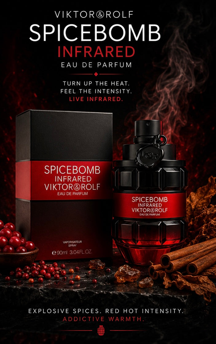 Viktor & Rolf Spicebomb Infrared Eau de Parfum 3 oz for Men