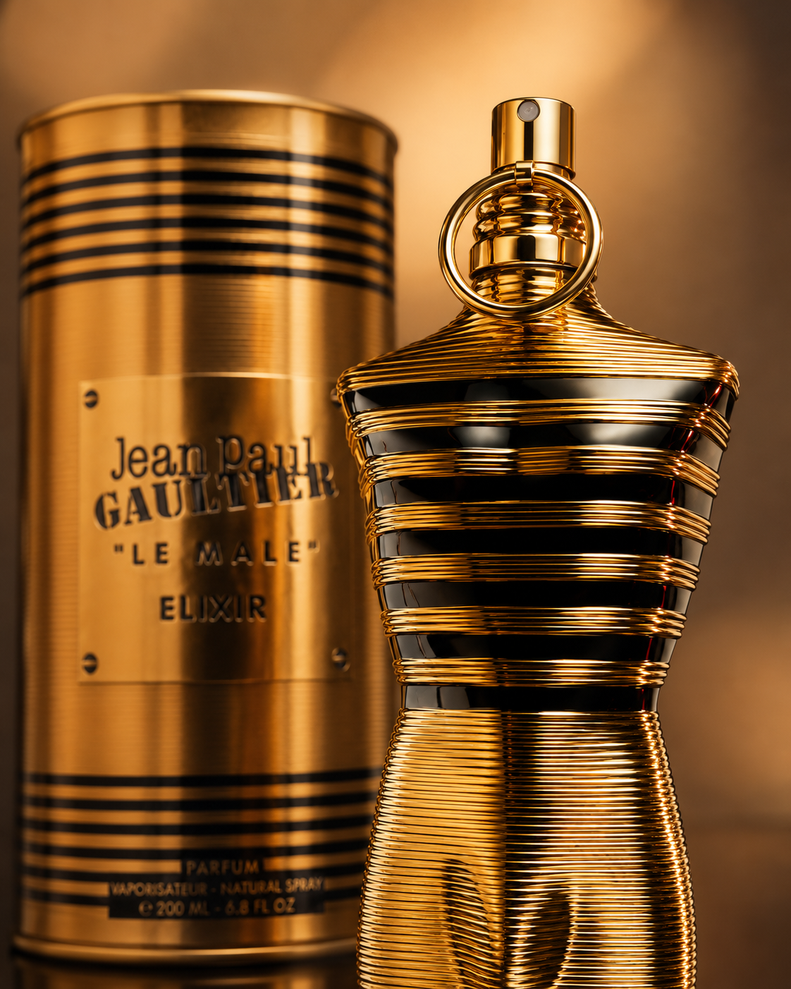 Jean Paul Gaultier Le Male Elixir Parfum 6.8 oz for Men