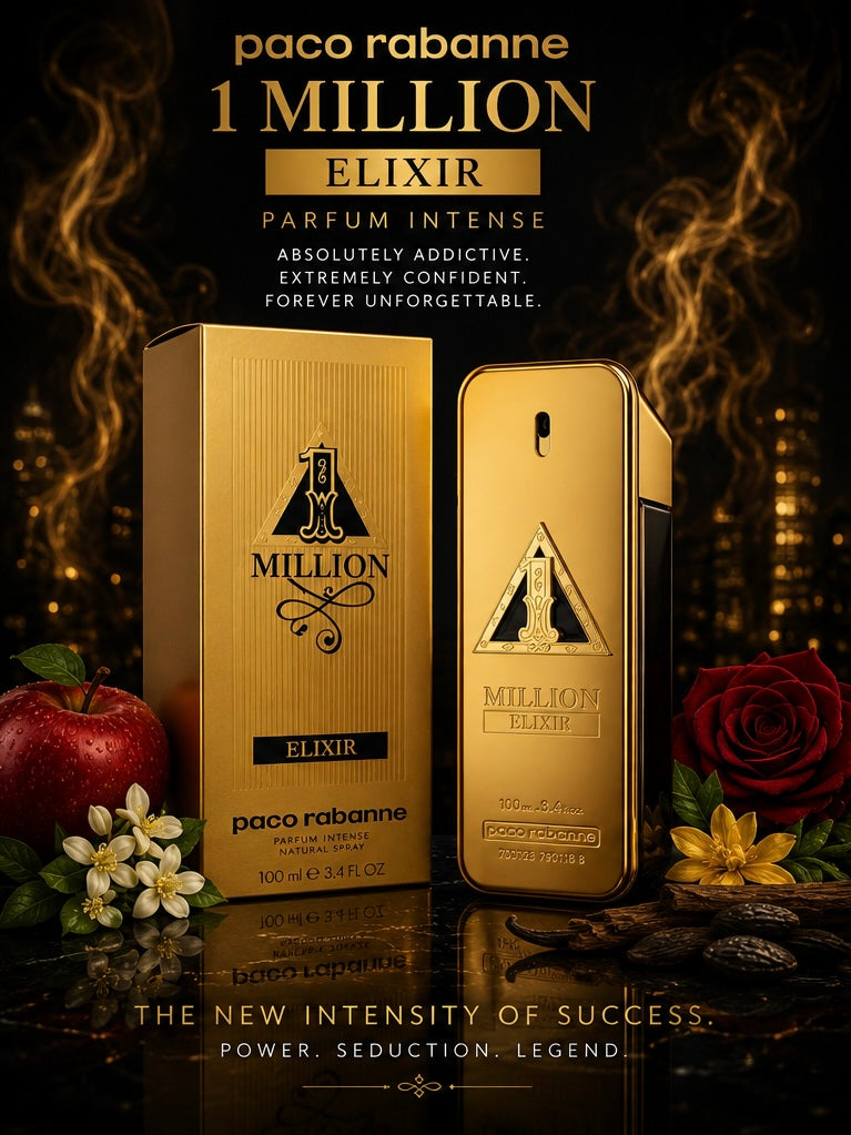 Paco Rabanne 1 Million Elixir EDP Intense 3.4 oz for Men