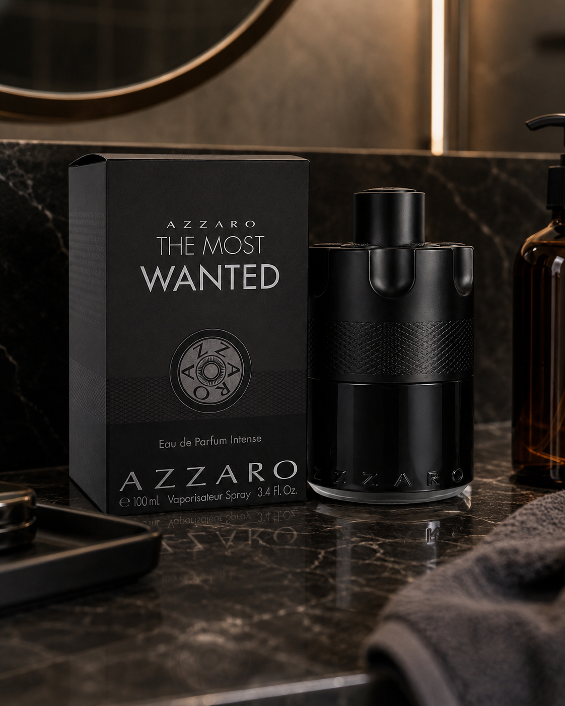 Azzaro The Most Wanted by Azzaro Eau De Parfum Intense Spray 3.4 oz (Men)