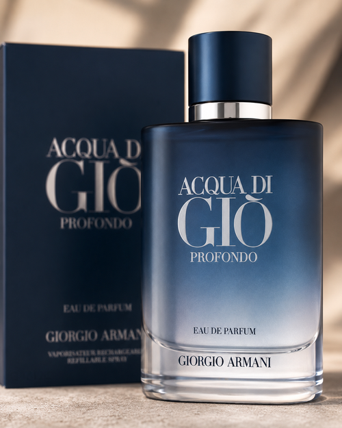 Acqua Di Gio Profondo by Giorgio Armani Eau De Parfum Spray 3.3 oz (Men)