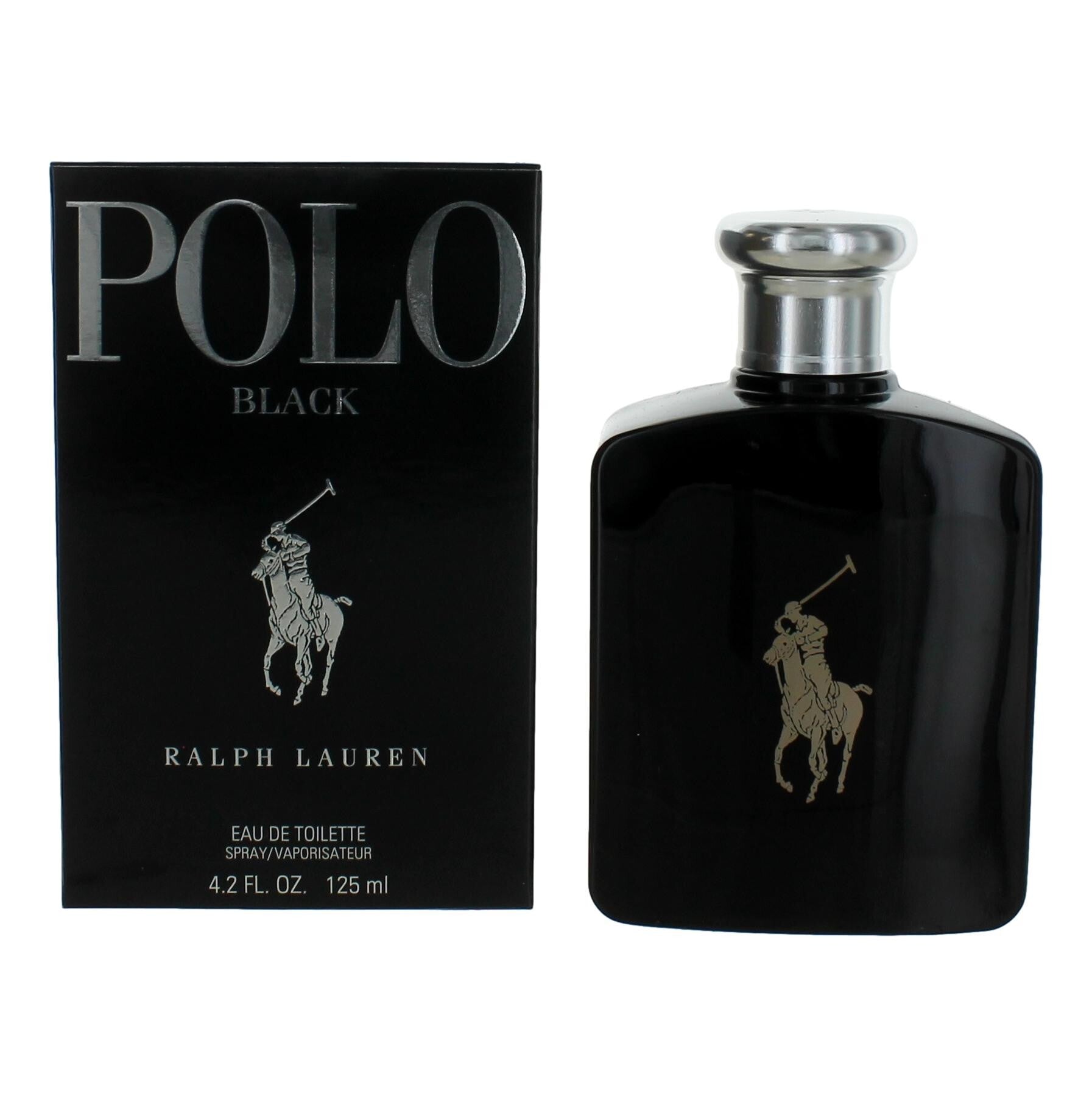 Polo Black Eau de Toilette 4.2 oz for Men